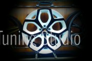 порошковая покраска дисков. Покраска в 2 цвета
